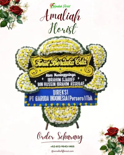 Papan Bunga Duka di Pujungan